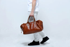 Hemingway Leather Holdall Jack + Mulligan 
