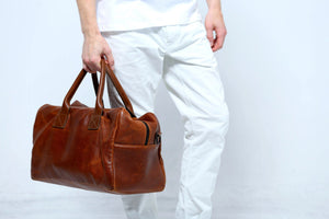 Hemingway Leather Holdall Jack + Mulligan 