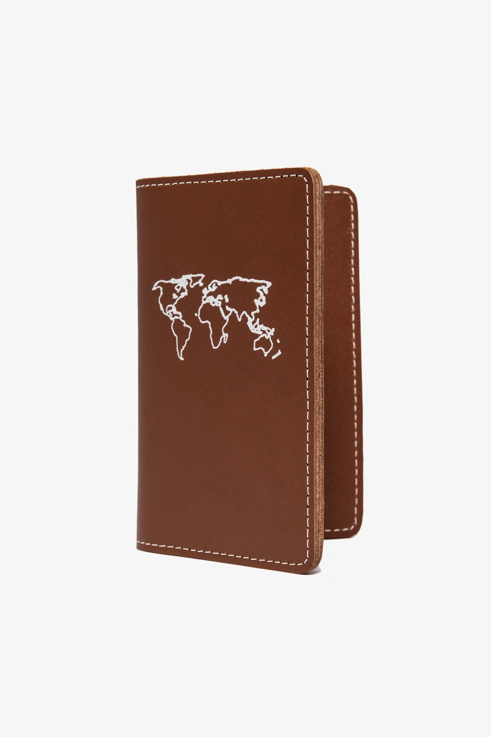 Leather Passport Wallet - Brown Accessories Jack + Mulligan 