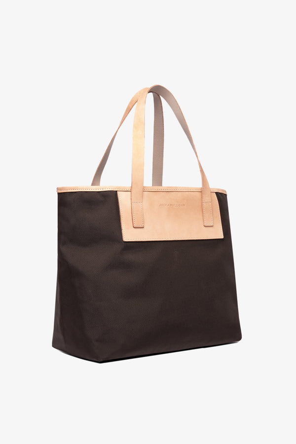 Pablo Tote - Bark Brown / Large Jack + Mulligan 