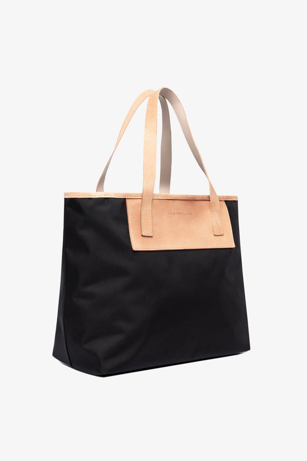 Pablo Tote - Black / Large Jack + Mulligan 