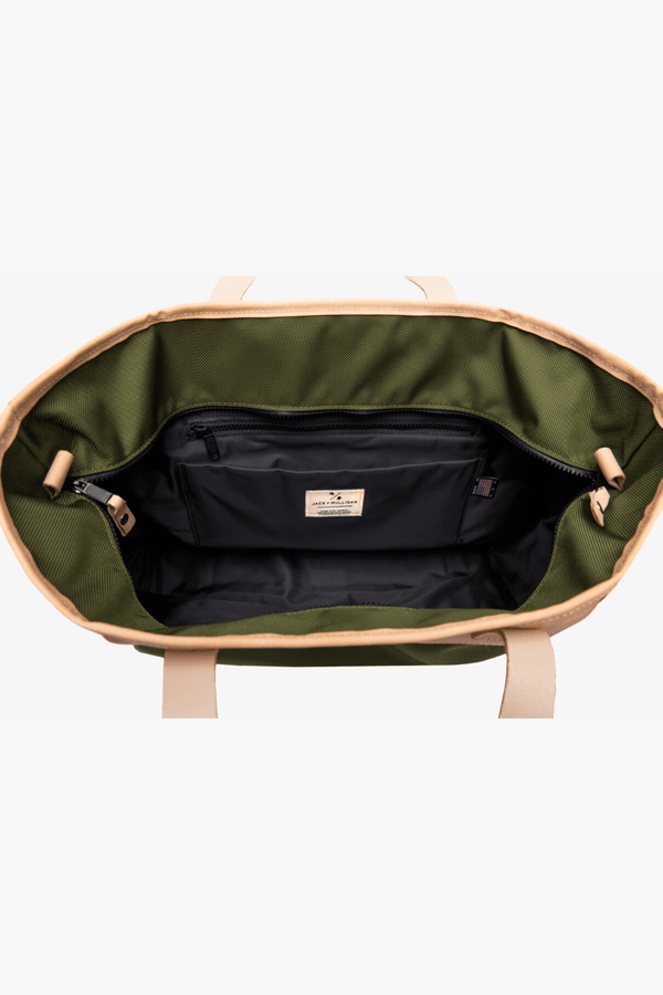 Pablo Tote - Forest Green Jack + Mulligan 